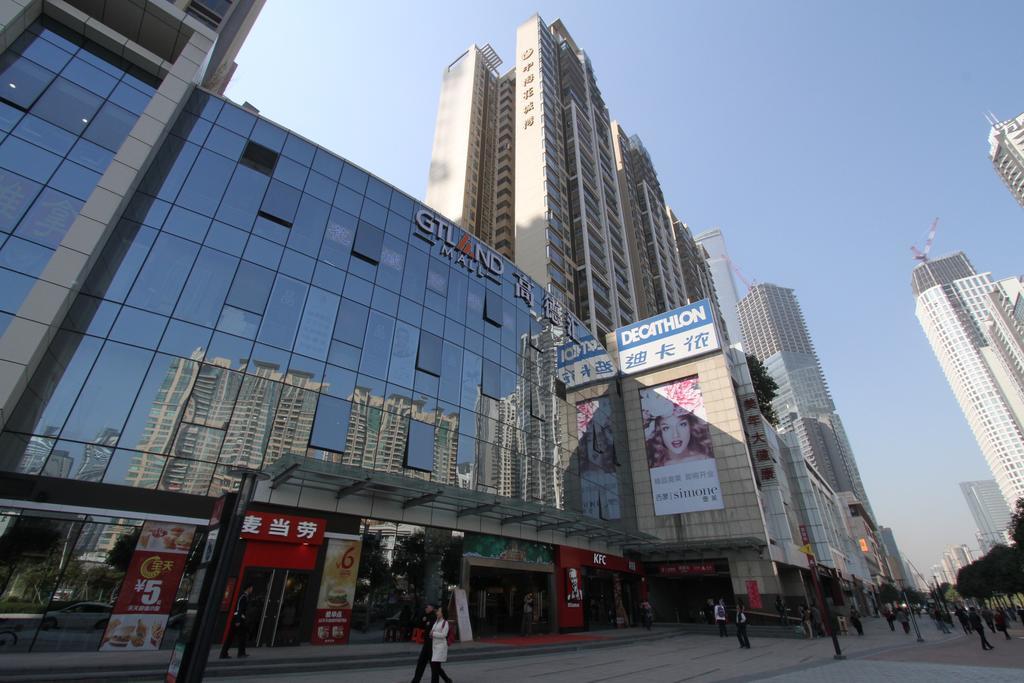 Guangzhou City Inn Apartment - Poly D Plaza Branch Buitenkant foto